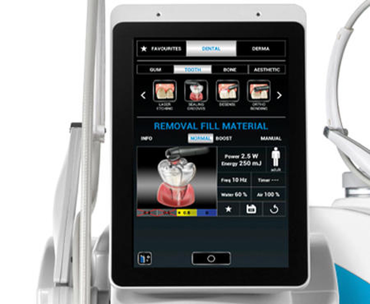 Display touch screen