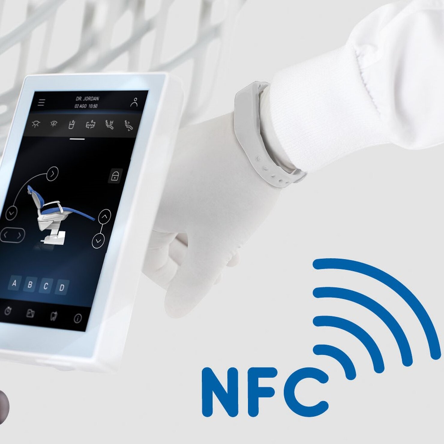 Connettivit&agrave; istantanea NFC