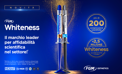 Tecnica di sbiancamento dentale domiciliare con Whiteness Perfect e White Class