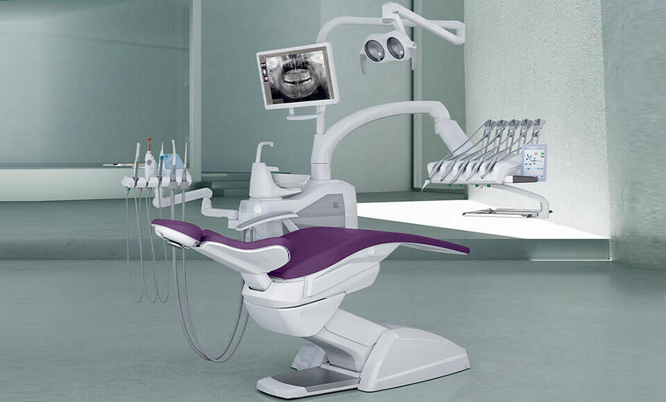 pulizia riunito odontoiatrico