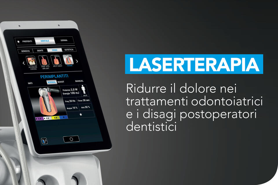 La laserterapia riduce i traumi durante l&rsquo;intervento dentistico