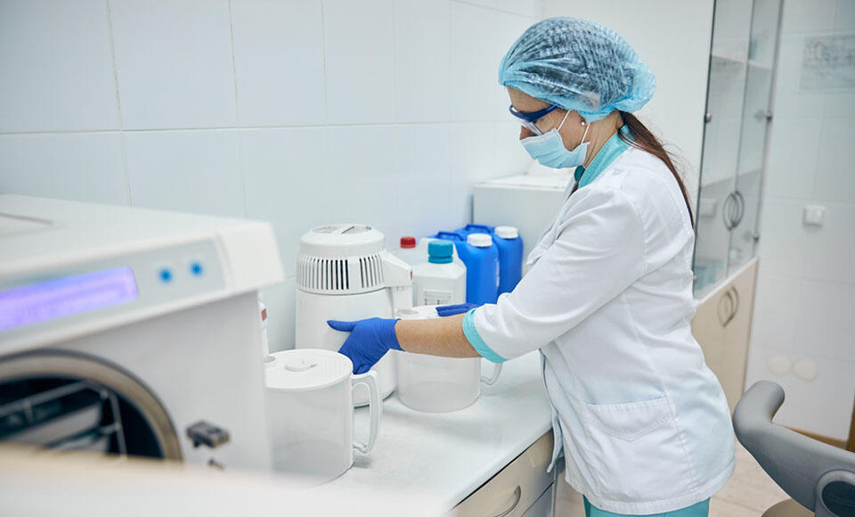 processo di sterilizzazione 