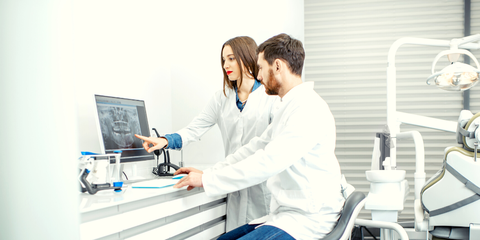 Assistenza alla scansione cone beam