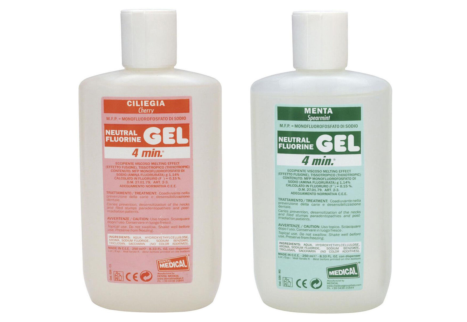 Gel al fluoro Medical Professionale