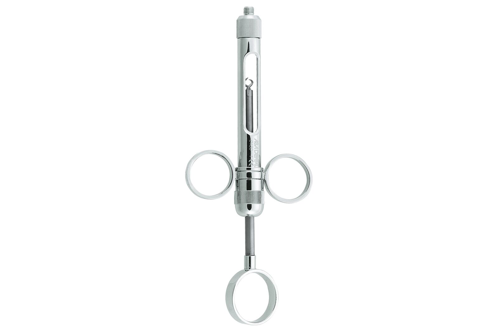 SIRINGA Dentale Aspirante 1.8ML Acciaio Inox Nero Manico Resistente - Foto 10