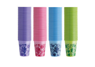 Bicchieri in plastica colorati Euronda Monoart