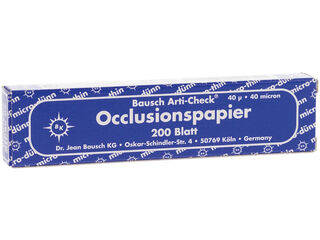 Carta per articolazione Microsottile Bausch