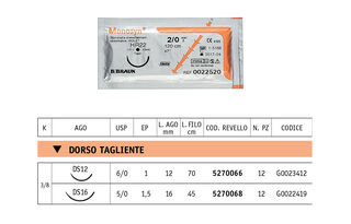 Suture Monosyn B.Braun
