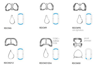 Uncini Rubber Dam Clamp Anteriori Hu-Friedy