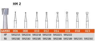 Frese HM 2 in tungsteno Meisenger