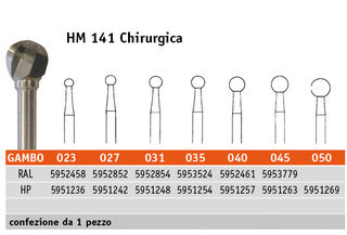 Frese chirurgiche Allport HM 141 in tungsteno Meisenger