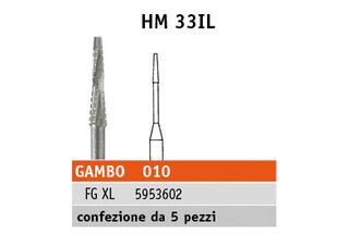 Frese per implantologia HM 33IL Meisinger