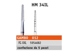 Frese per implantologia HM 34IL Meisinger