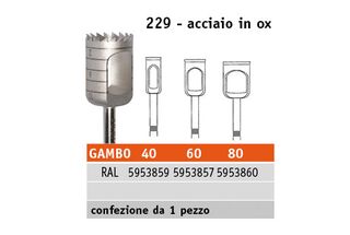Frese Chirurgiche 229 in acciaio Meisinger