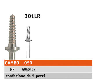 Mandrini 301LR in acciaio inox Meisinger