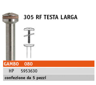 Mandrini 305RF in acciaio inox Meisinger