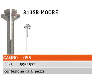 Mandrini 313SR in acciaio inox Meisinger