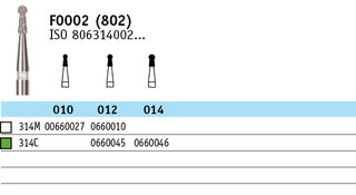 Frese F0002 (802) Dentsply Maillefer