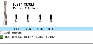 Frese F0234 (830L) Dentsply Maillefer