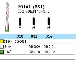 Frese F0141 (881) Dentsply Maillefer