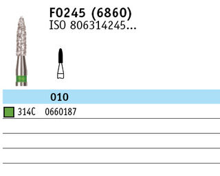 Frese F0245 (6860) Dentsply Maillefer