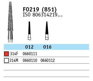 Frese F0219 (851) Dentsply Maillefer