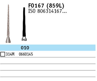 Frese F0167 (859L) Dentsply Maillefer
