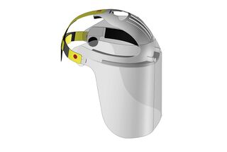 Viroshield caschetto con visiera IDS