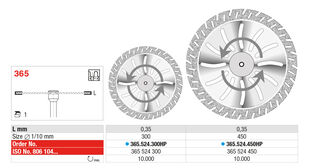 Dischi Diamantati 365 Edenta