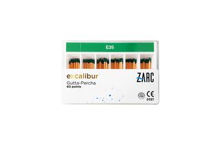 Punte di guttapercha Excalibur Zarc