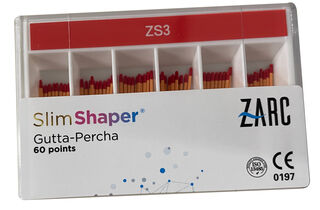 Punte di guttapercha Slimshaper Zarc