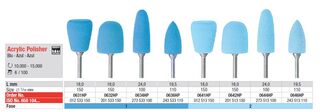Acrylic Polisher blu HP Edenta