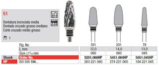 Frese TC-taglio 51 HP Edenta