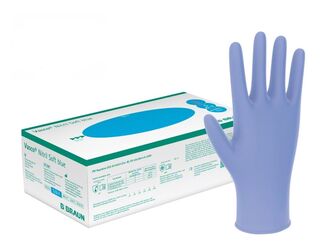 Guanti Vasco Nitrile Sky-Blue B.Braun