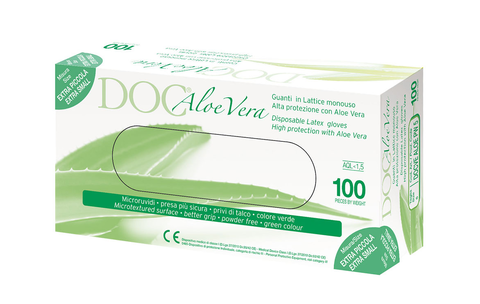 guanti aloe vera